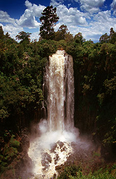 Cascada de Thomson, Nyahururu. Javier Yanes/Kenyalogy.com
